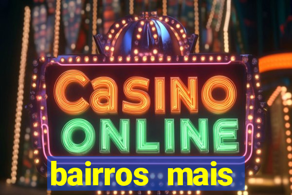 bairros mais perigosos de bh
